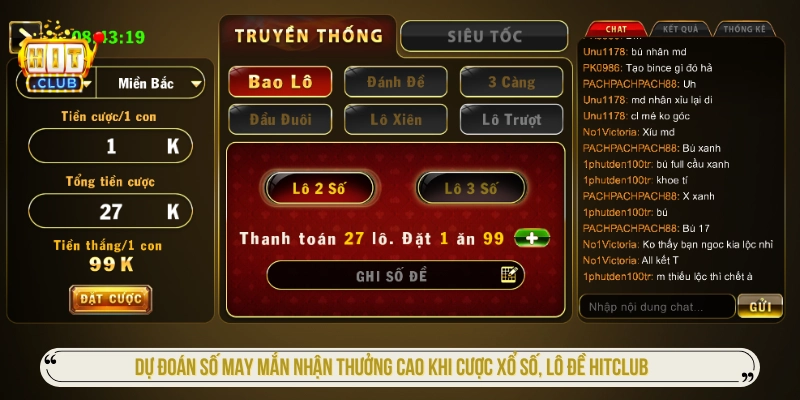 Hitclub ⭐ Link Vào & Tải App Hitclub iOS/APK 06/2026 Dự đoán số may mắn nhận thưởng cao khi cược xổ số, lô đề HITCLUB